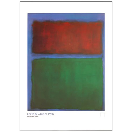 MARK ROTHKO (マーク・ロスコ) | Earth & Green | アートプリント/ポスター 北欧 モダンアート 抽象