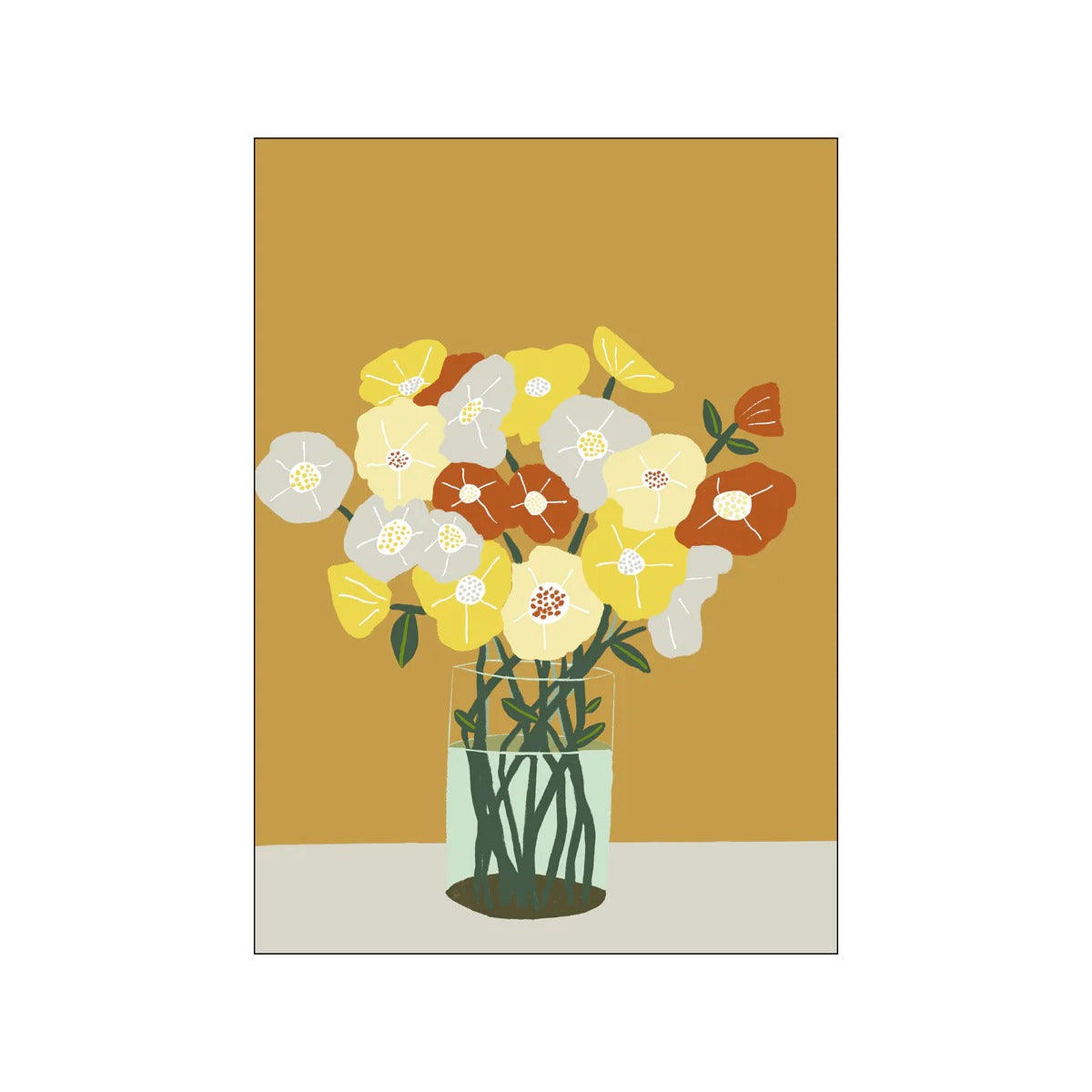 Sharyn Bursic | Vase of Flowers | アートプリント/アートポスター