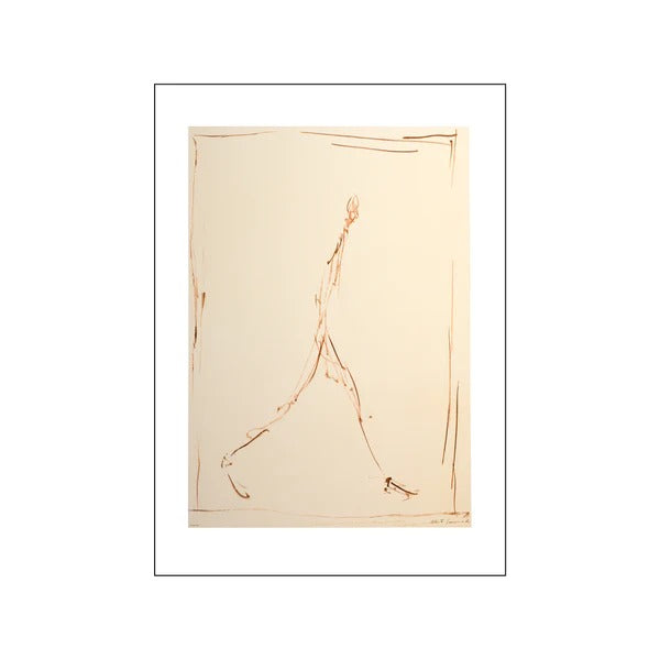 Alberto Giacometti | Man Walking | 60x80cm アートポスター 北欧 