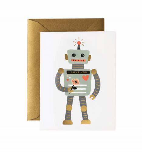 RIFLE PAPER CO. | ROBOT LOVE (NO.GCL031) | 出産祝い – POSTERMEET