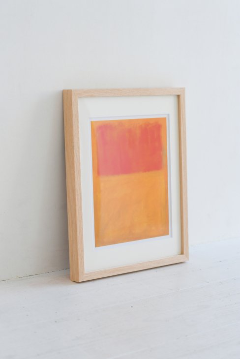 MARK ROTHKO (マーク・ロスコ) | Orange and Tan, 1954 | フレーム付き