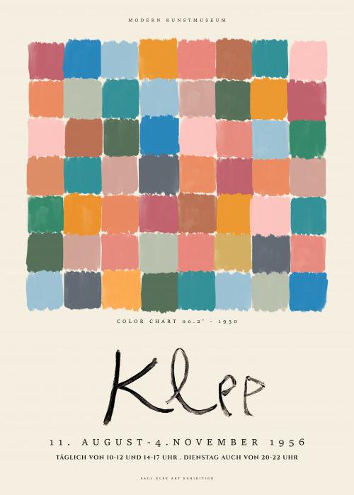 PAUL KLEE | Color Charts | アートプリント/ポスター