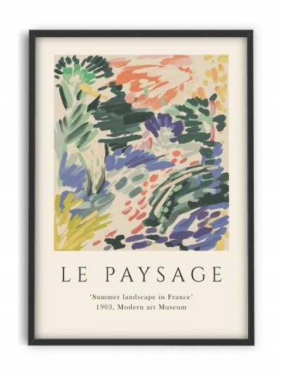 LE PAYSAGE | Exhibition art | アートプリント/ポスター