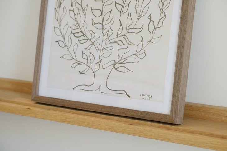 HENRI MATISSE (アンリ・マティス) | Le platane S (brown frame) | アートプリント/アートポスタ