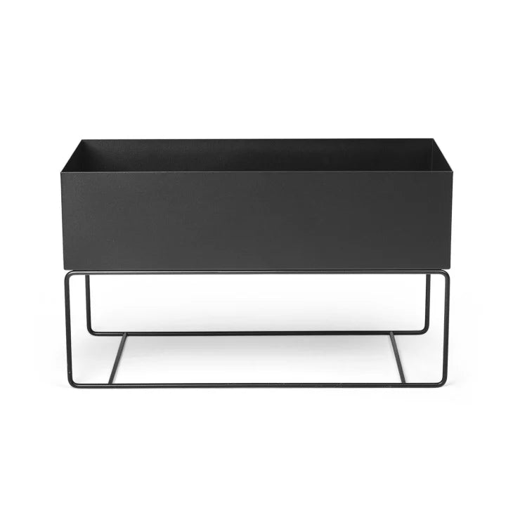 ferm LIVING (ファームリビング) | PLANT BOX LARGE (black/cashmere) |  北欧 インテリア 植木鉢