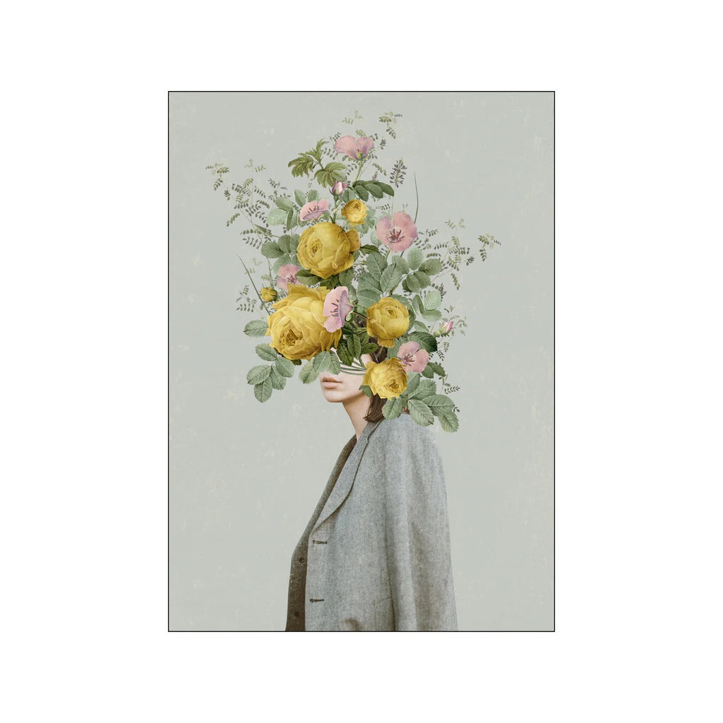 BROOMIN アートポスター カタクリの花 植物 自然 黄色 イエロー 絵画ポスター イラスト A4 210×297mm AP039 - ポスター