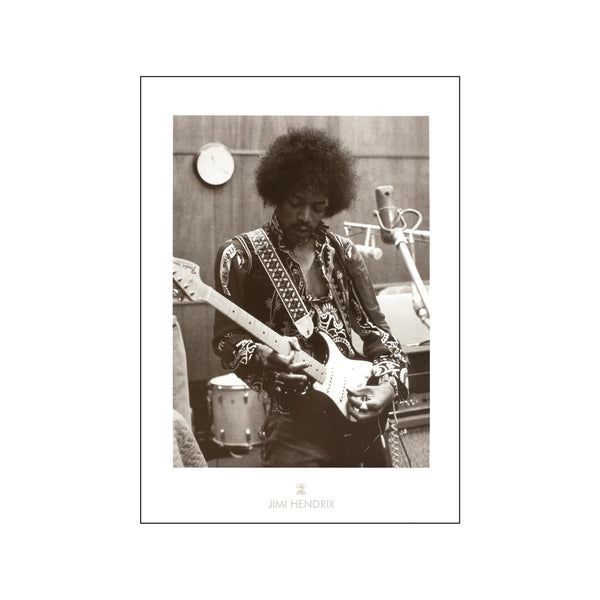 POSTERLAND | Jimi Hendrix | 60x80cm アートポスター 北欧 写真 ジミヘンドリックス