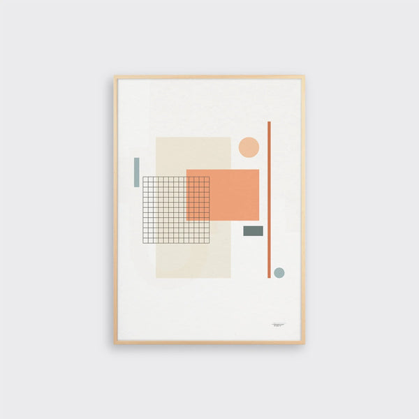 Tom Pigeon | Grid 1 | アートプリント/アートポスター UK 北欧 シンプル モダン インテリア