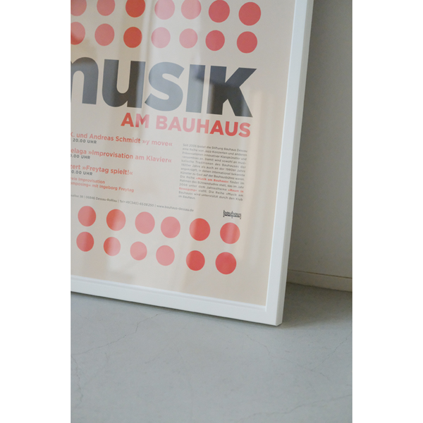 BAUHAUS (バウハウス) | Musik am Bauhaus 2 | アートプリント/アートポスター フレーム付き