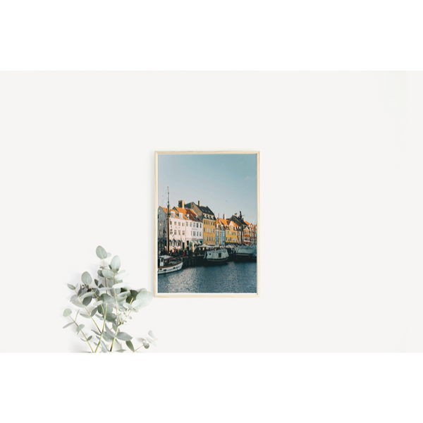 Daniel S. Jensen | Sunny Nyhavn | アートプリント/アートポスター 北欧 デンマーク 写真 風景