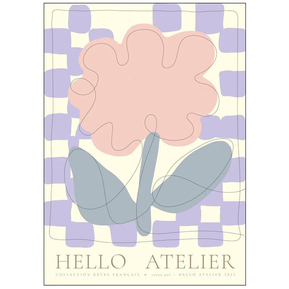 Hello Atelier | Fleur | アートプリント/アートポスター 北欧 デンマーク