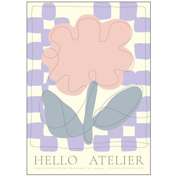 Hello Atelier | Fleur | アートプリント/アートポスター 北欧 デンマーク