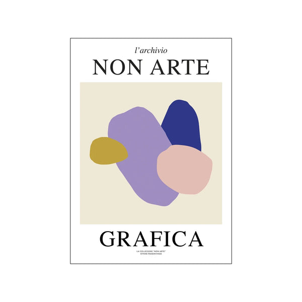 THE POSTER CLUB x  Nynne Rosenvinge | Non Arte Grafica 01 | 50x70cm アートプリント/アートポスター 北欧 デンマーク