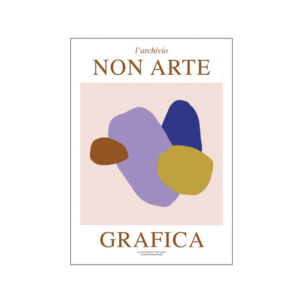 THE POSTER CLUB x  Nynne Rosenvinge | Non Arte Grafica 02 | 50x70cm アートプリント/アートポスター 北欧 デンマーク