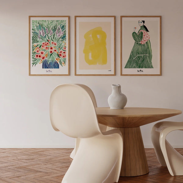 La Poire & N.Atelier | Perfect Trio No. 003 | 50x70cm 3点セット アートプリント/アートポスター 北欧 デンマーク