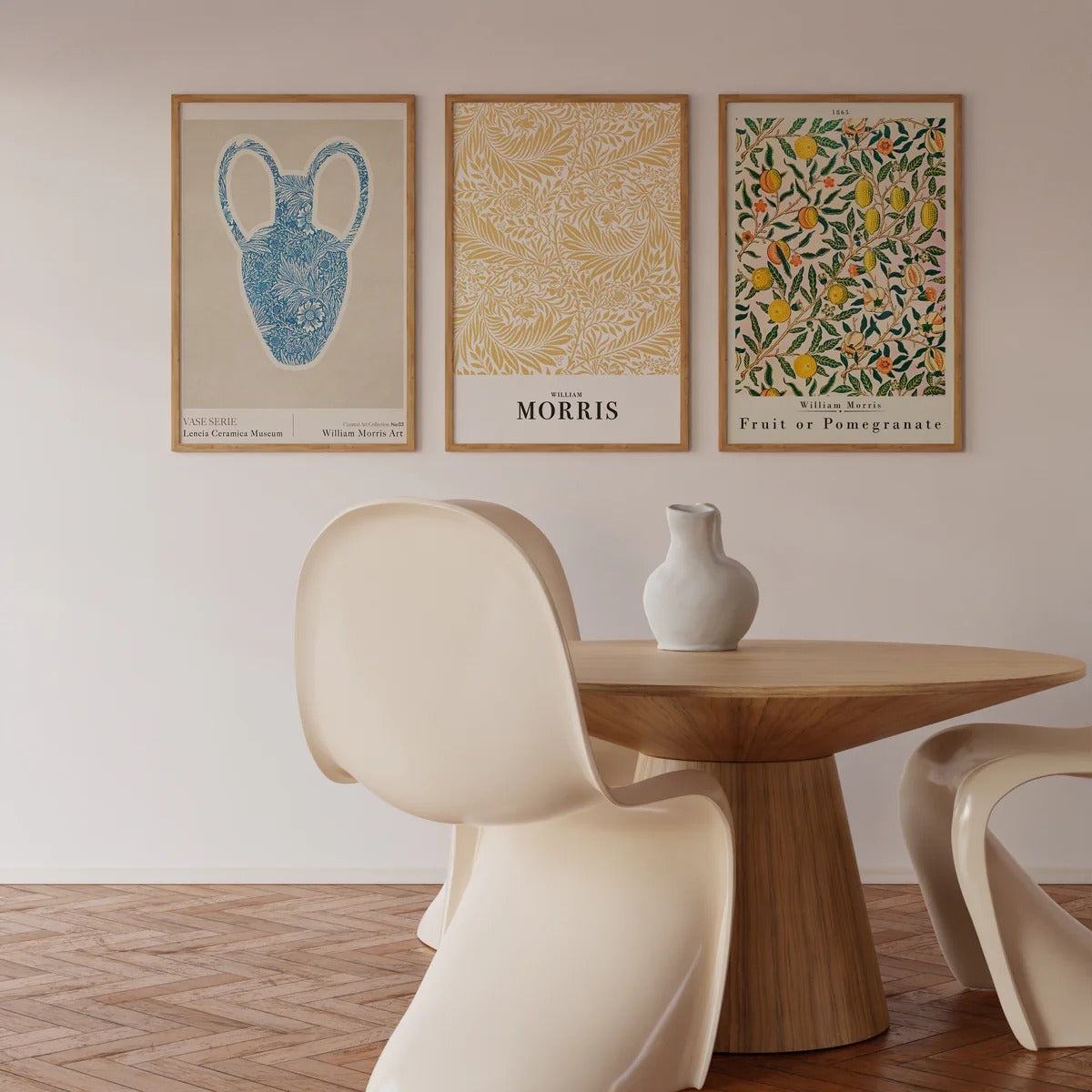 William Morris, Emel Tunaboylu | Perfect Trio No. 015 | 50x70cm 3点セット アートプリント/アートポスター 北欧 デンマーク