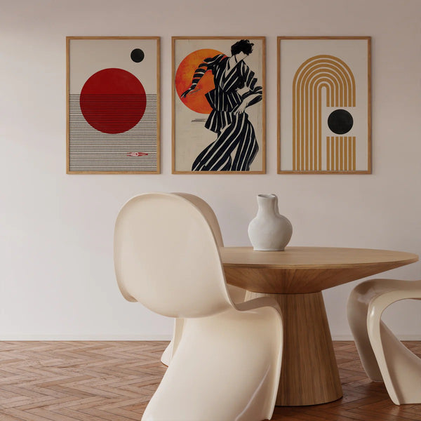 THE MIUUS STUDIO, Treechild | Perfect Trio No. 017 | 50x70cm 3点セット アートプリント/アートポスター 北欧 デンマーク