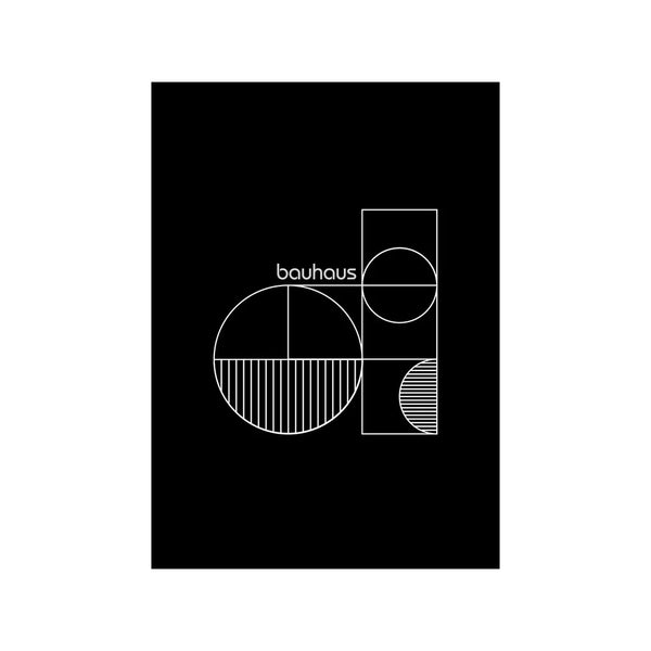 Nordd Studio | Bauhaus noir | アートプリント/アートポスター 北欧 デンマーク バウハウス