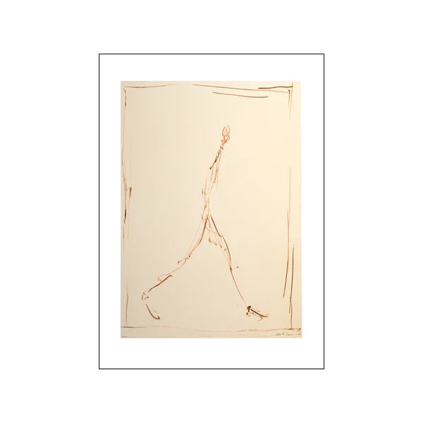 Alberto Giacometti | Man Walking | 60x80cm アートポスター 北欧