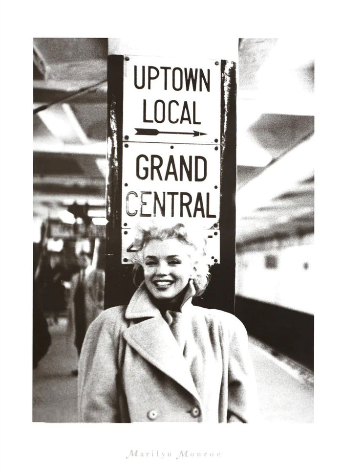 POSTERLAND | Marilyn Monroe Uptown | 60x80cm アートポスター 北欧 写真 マリリンモンロー –  POSTERMEET