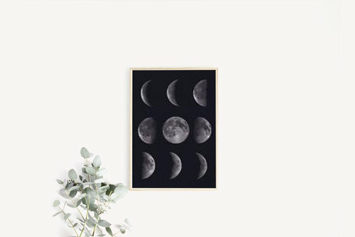 LOVELY POSTERS | MOON PHASES | | ポスター専門通販ストア POSTERMEET