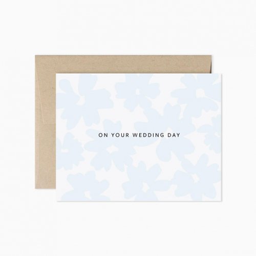 EVERMORE PAPER CO. | ON YOUR WEDDING DAY CARD | グリーティングカード