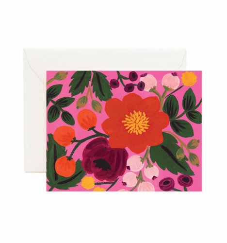 RIFLE PAPER CO. | ROSE VINTAGE BLOSSOMS (NO.GCM060) | グリーティングカード