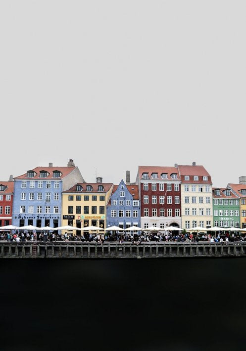 NOUROM | COPENHAGEN NYHAVN #1 | A3 アートプリント/ポスター