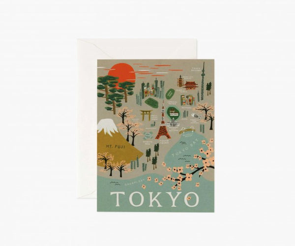 RIFLE PAPER CO. | TOKYO トーキョーサンライズ (GCM169) | グリーティングカード