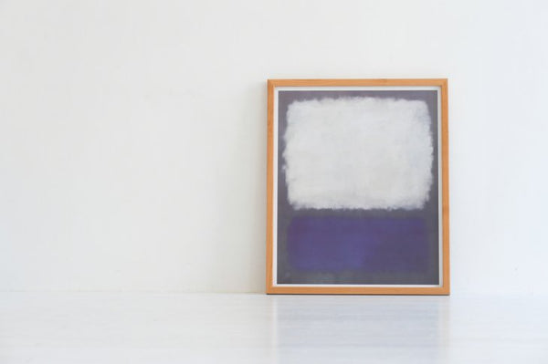 MARK ROTHKO (マーク・ロスコ) | Blue and grey, 1962 | アートプリント/ポスター フレーム付き【北欧 モダンアート 抽象画 アートポスター】