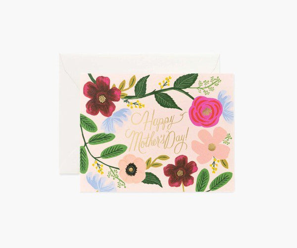 RIFLE PAPER CO. | WILDFLOWERS MOTHER'S DAY (GCHM17) | グリーティングカード【ライフルペーパー 母の日 手紙 ギフト】