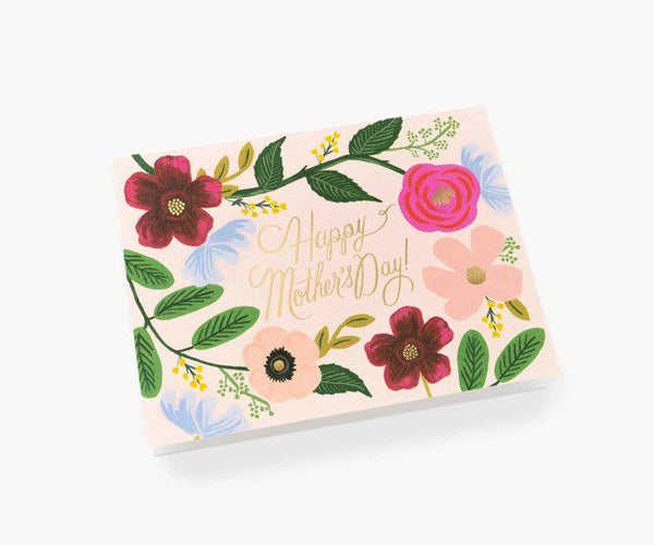 RIFLE PAPER CO. | WILDFLOWERS MOTHER'S DAY (GCHM17) | グリーティングカード【ライフルペーパー 母の日 手紙 ギフト】