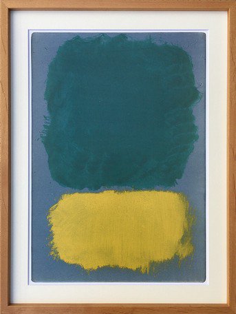 MARK ROTHKO (マーク・ロスコ) | Unaltd, 1968 | フレーム付き