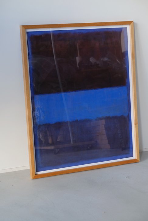 MARK ROTHKO (マーク・ロスコ) | No.61 Rust and Blue, 1953 | アートプリント/ポスター フレーム付き 北欧 モダンアート 抽象画 アートポスター