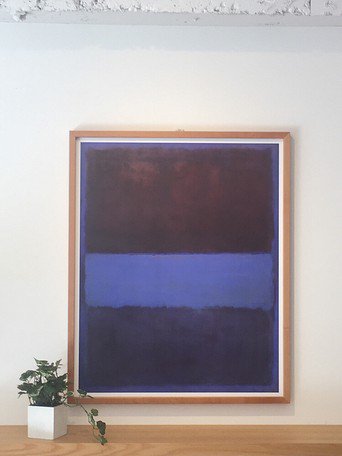 MARK ROTHKO (マーク・ロスコ) | No.61 Rust and Blue, 1953 | フレーム付き