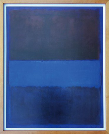 MARK ROTHKO (マーク・ロスコ) | No.61 Rust and Blue, 1953 | フレーム付き