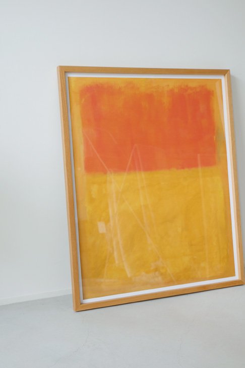 MARK ROTHKO (マーク・ロスコ) | Orange and Tan, 1954 (large) | フレーム付き 送料無料