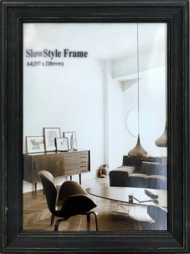 【A4】BICOSYA | スロースタイルフレーム | 木製額縁 | A4サイズ (gray) Slow Style Frame グレー 送料無料