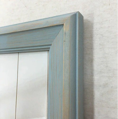 【A4】BICOSYA | スロースタイルフレーム | 木製額縁 | A4サイズ (blue) Slow Style Frame ブルー 送料無料