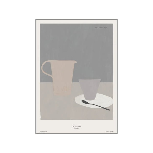 BY GARMI | The Quiet Hour - Simple stilleben | アートプリント/ポスター (50x70cm) | 北欧 シンプル アート インテリア おしゃれ