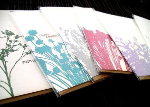 MODERN PRINTED MATTER | BLUE WILDFLOWERS | グリーティングカード