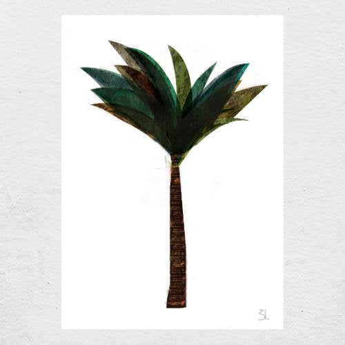 BLANCA GOMEZ | PALM TREE | A4 アートプリント/ポスター