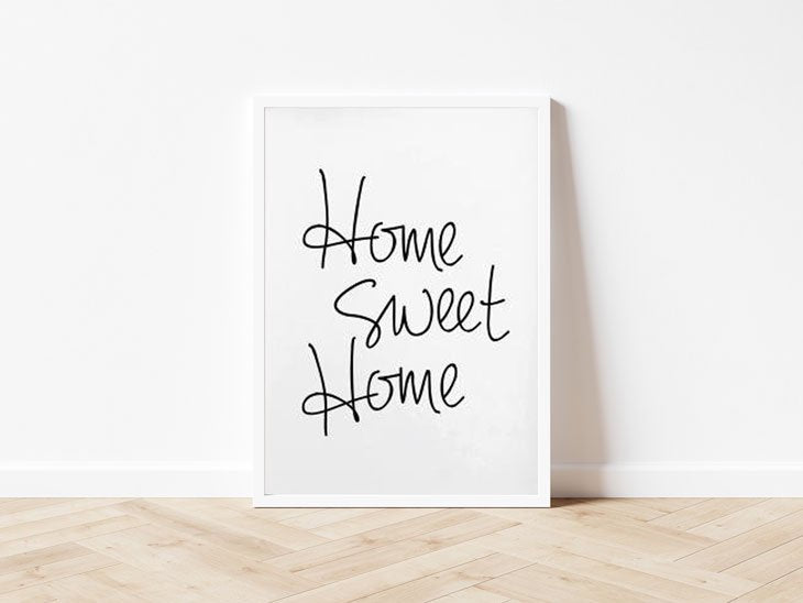 THE MOTIVATED TYPE | HOME SWEET HOME | A3 アートプリント/ポスター